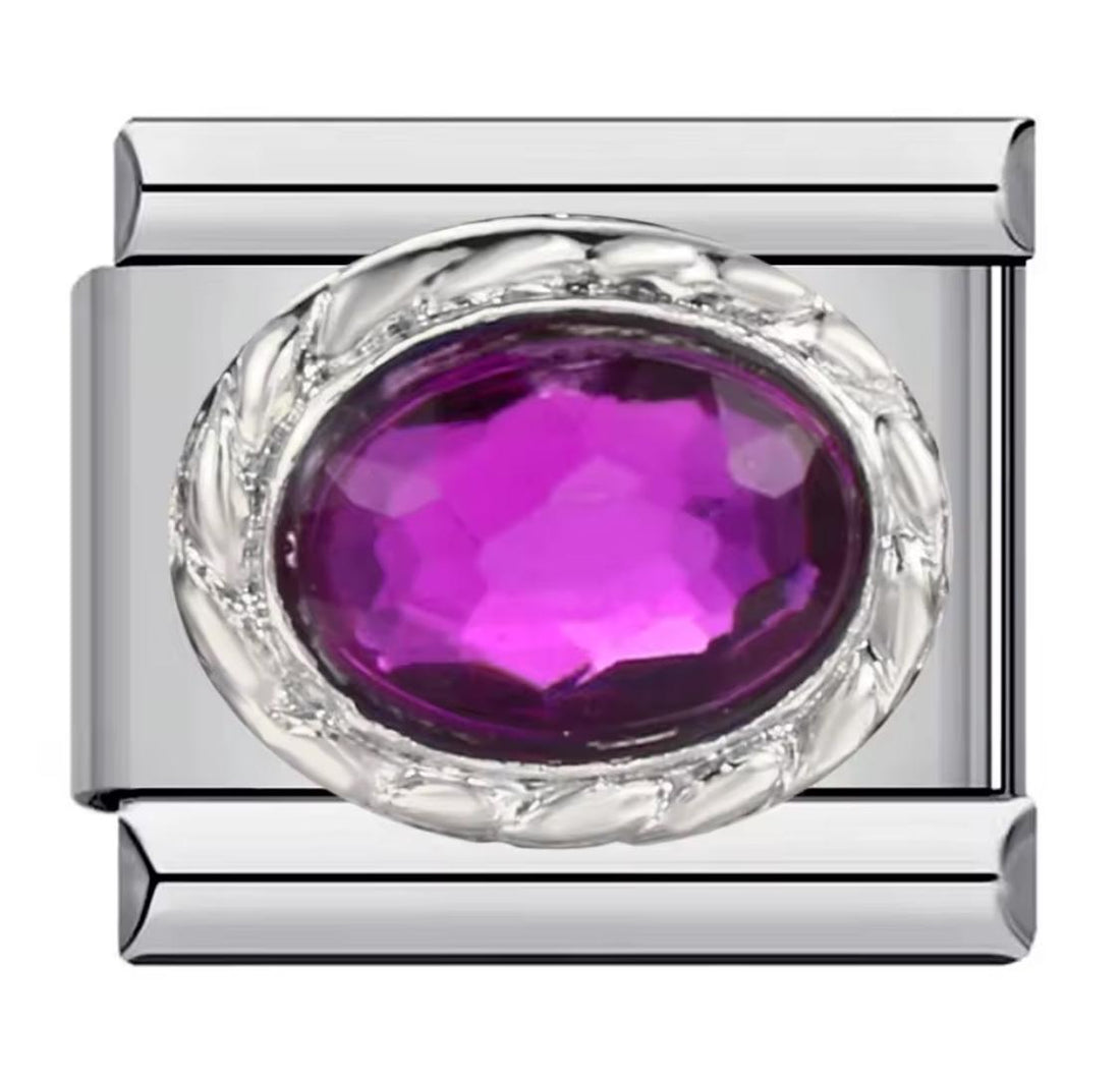 Purple Rhinestone