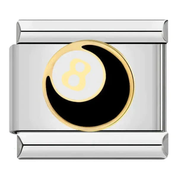 8 Ball, On Silver