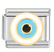 White Evil Eye