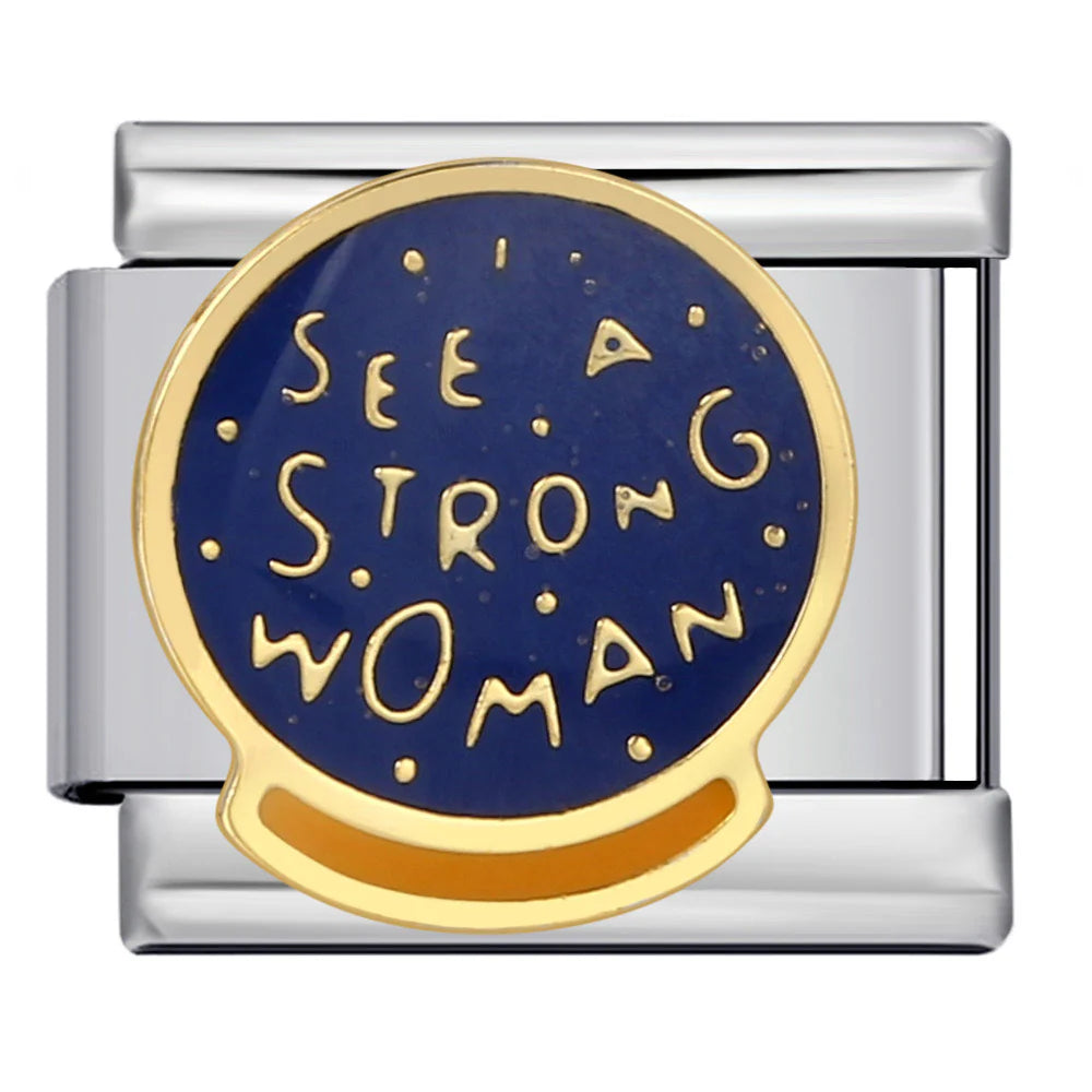 I see a strong woman