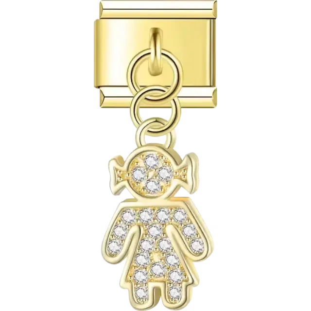 School Girl on Gold