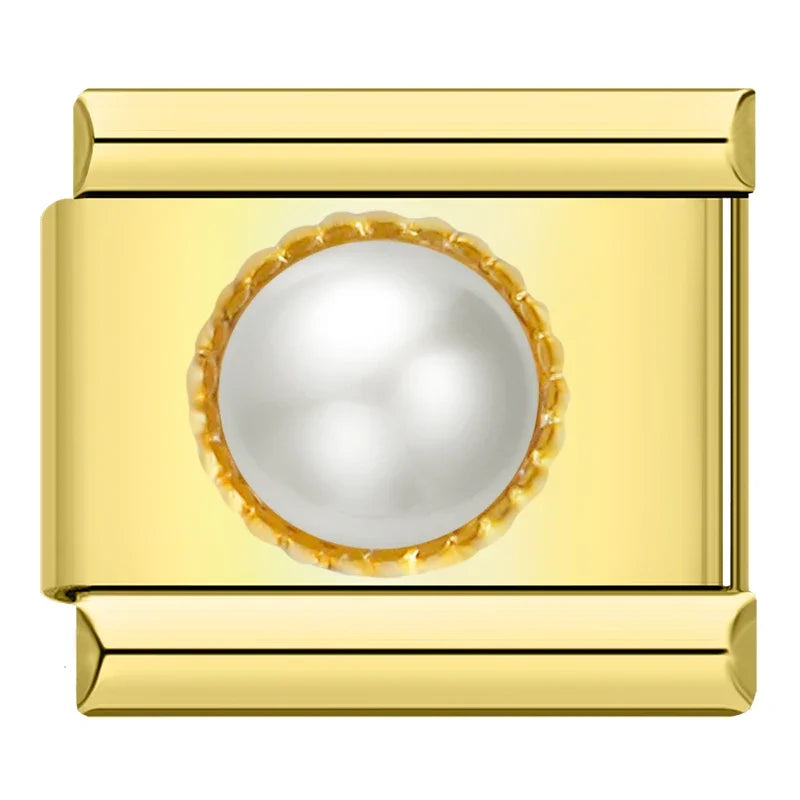 White Pearl | Gold
