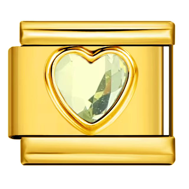 Crystal Heart | Gold