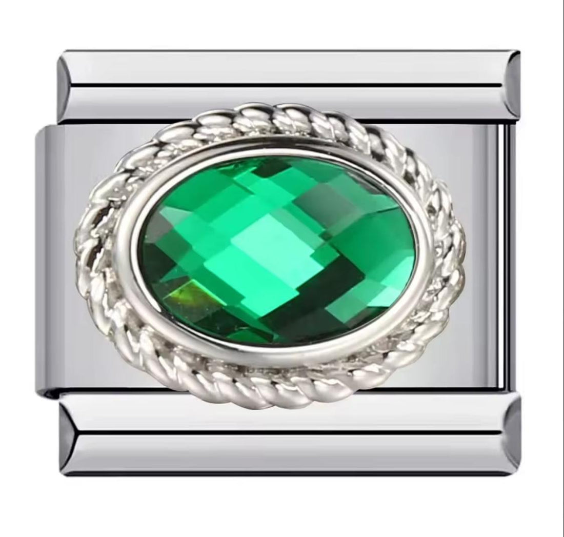 Emerald Green Rhinestone