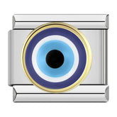 SILVER EVIL EYE