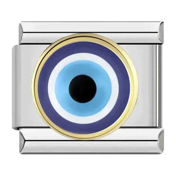 SILVER EVIL EYE