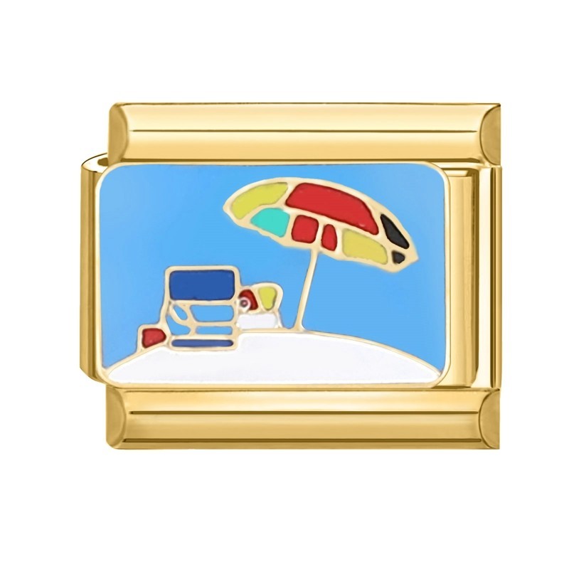 sunny escape on gold